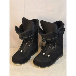 Head Rodeo Snowboard Boots Black Men's size 10 pre-owned good
